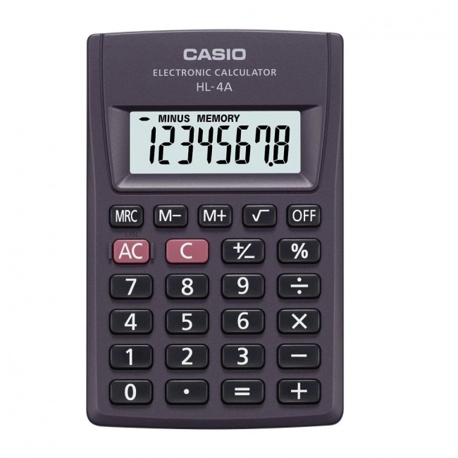 Calculadora Portátil HL-4A Casio