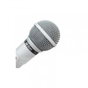 Microfone Com Fio Mc200LC Prata LeSon