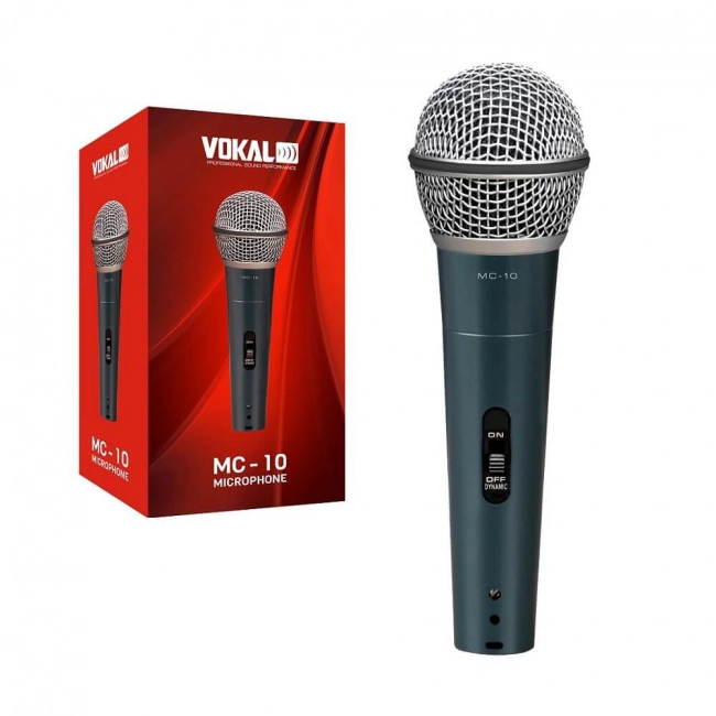 Microfone com Fio MC10 Vokal
