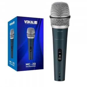 Microfone MC20 com Fio Vokal