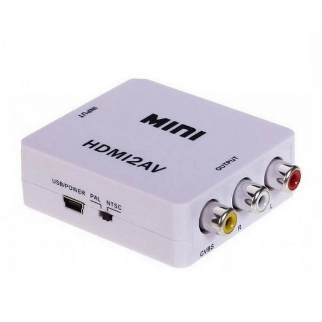 Mini Conversor HDMI p/ RCA NWT