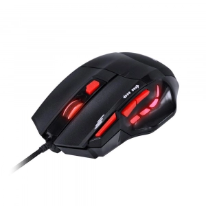 Mouse Óptico Gamer VX Gaming Black Window Vermelho Vinik