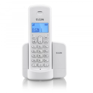 Telefone Sem Fio com ID TSF-8001 Branco Elgin