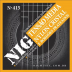 Encordoamento para Violão de Nylon N-415 Nig