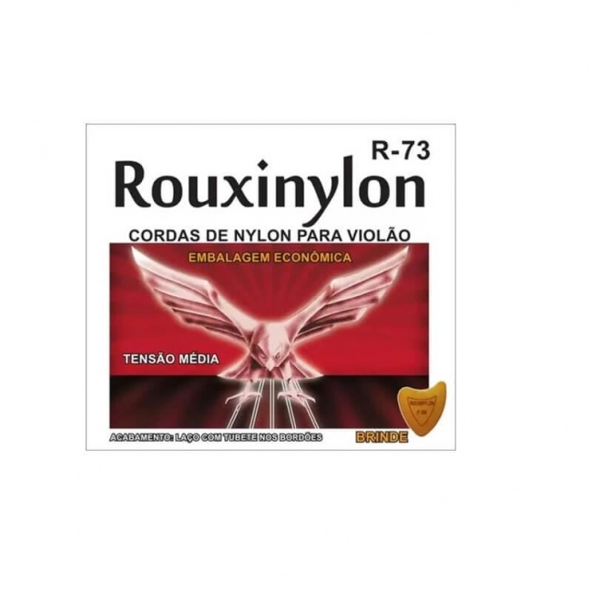 Encordoamento para Violão em Nylon R73 Rouxinol