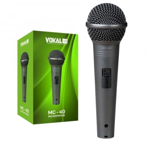 Microfone com Fio MC40 Vokal