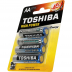 Pilha Alcalina AA Cartela com 4 Toshiba