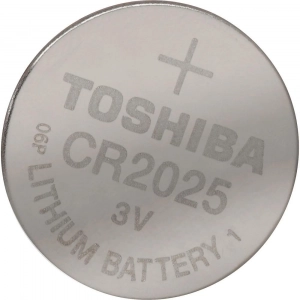 Pilha Moeda CR2025 Cartela com 5 Toshiba
