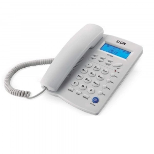 Telefone com Identificador de Chamadas TCF-3000 Cinza Elgin