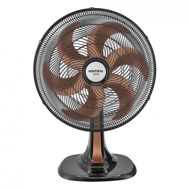 Ventilador de Mesa VOM Turbo 40cm Bronze 127V Ventisol